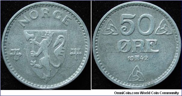 50 Ore
Zinc
WW II occupation