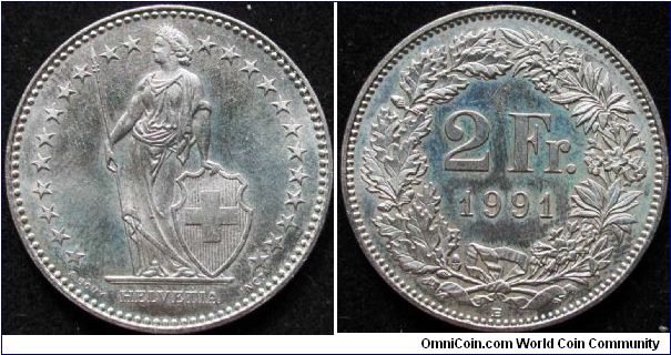 2 Francs
Cu-Ni