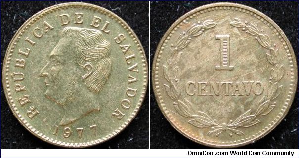 1 Centavo
Brass