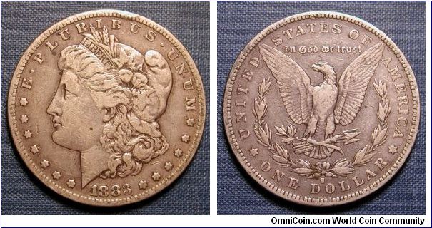 1883-S Morgan Dollar