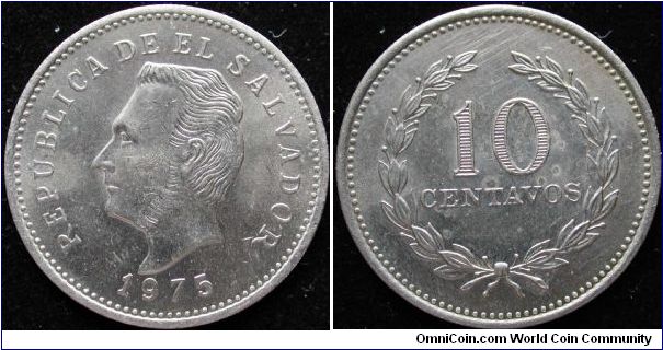10 Centavos
Nickel clad steel