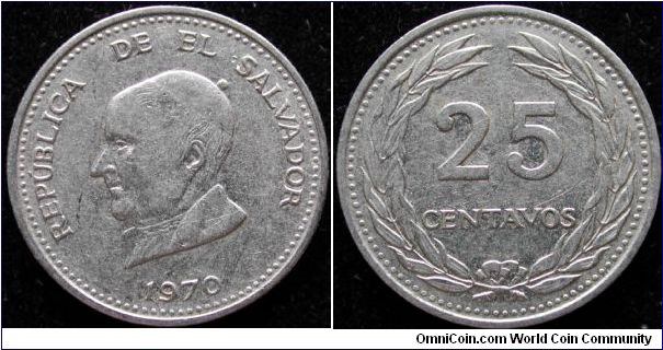 25 Centavos
Nickel