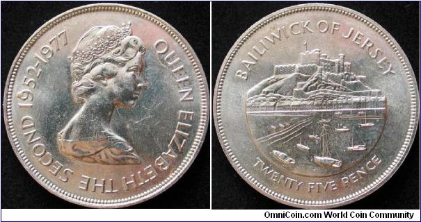 25 Pence
Cu-Ni
Silver Jubilee
