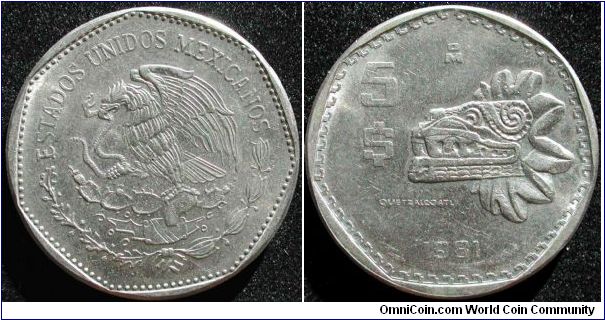 5 Pesos
Cu-Ni