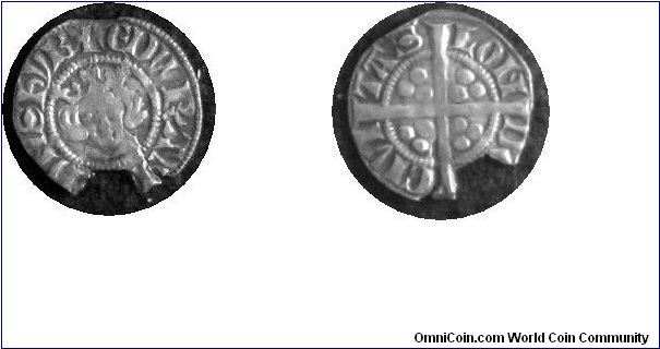 Edward I penny. Class 6a.
London mint