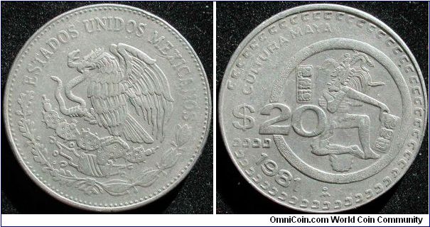 20 Pesos
Cu-Ni