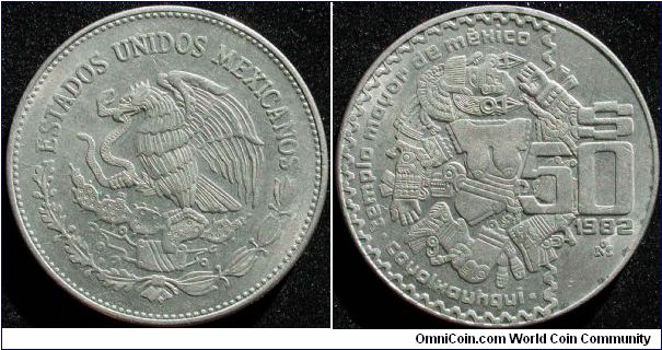 50 Pesos
Cu-Ni