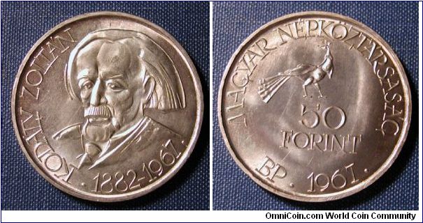 1967 Hungary 50 Forint