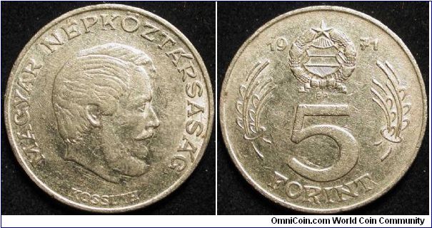 5 Forint
Nickel