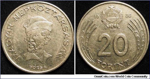 20 Forint
Cu-Ni