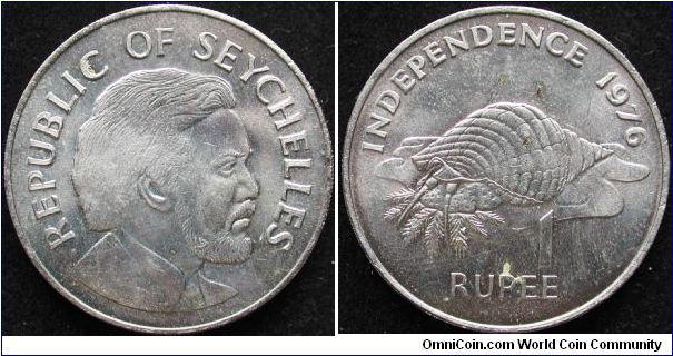 1 Rupee
Cu-Ni
Independence