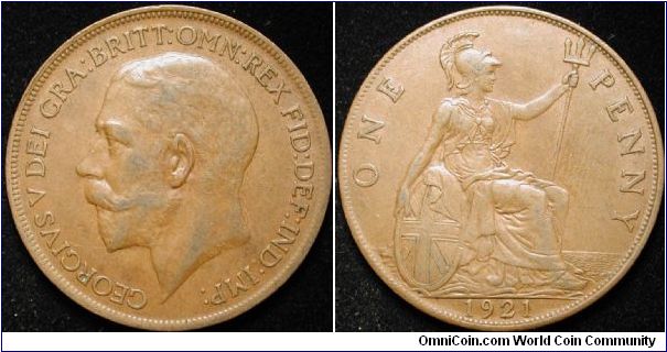 1 Penny
Bronze