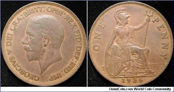 1 Penny
Bronze