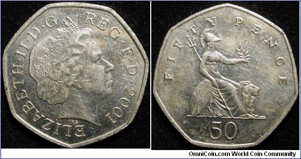 50 Pence
Cu-Ni