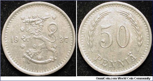 50 Pennia
Cu-Ni