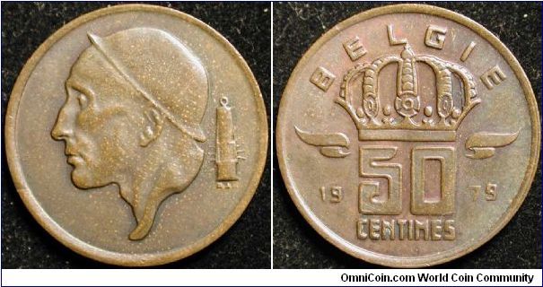 50 Centimes
Bronze
Flemish
