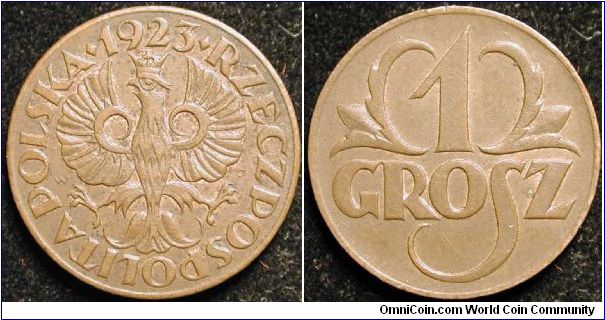 1 Grosz
Bronze