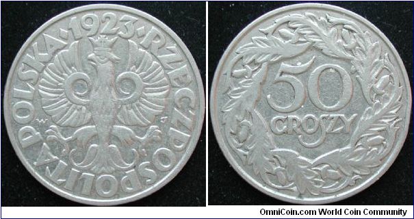 50 Groszy
Nickel