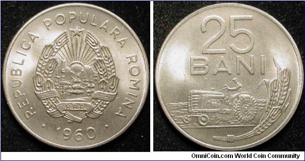 25 Bani
Nickel clad steel