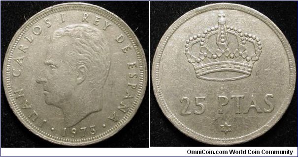 25 Pesetas
Cu-Ni
In fact 1978