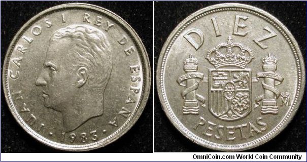 10 Pesetas
Cu-Ni