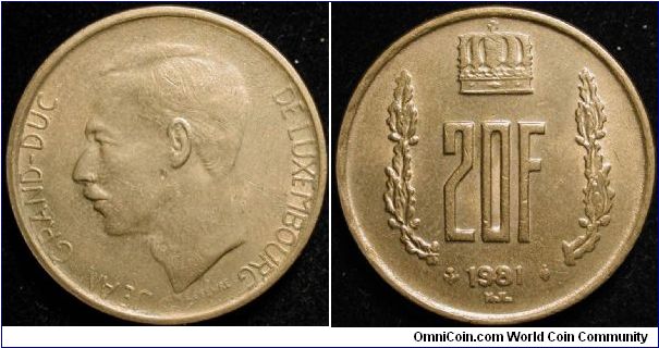 20 Francs
Bronze