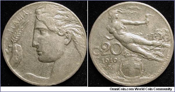 20 Centesimi
Nickel