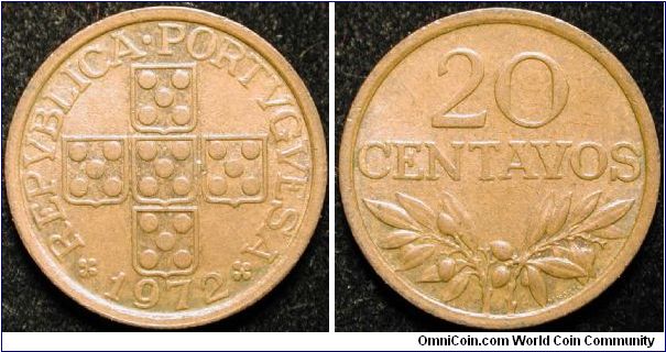 20 Centavos
Bronze