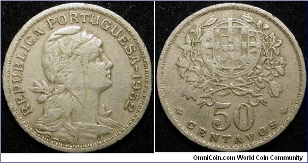 50 Centavos
Cu-Ni-