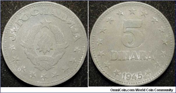 5 Dinara
Zinc