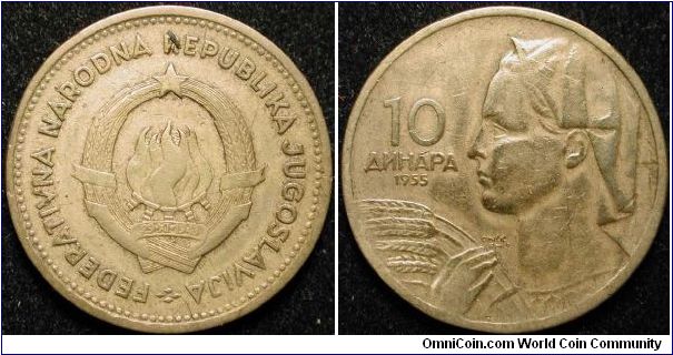 10 Dinara
Aluminium bronze