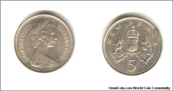 5 new pence