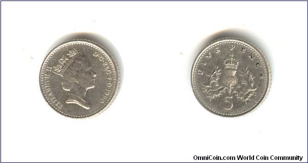 5 pence