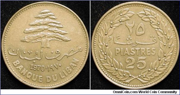 25 Piastres
Nickel brass