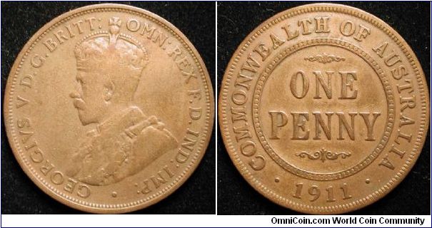 1 Penny
Bronze