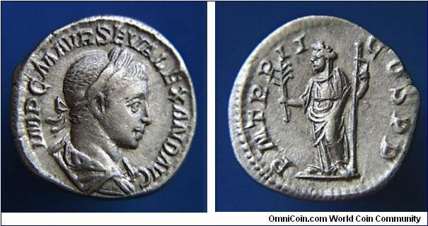 Severus Alexander
Denarius
222-235 AD
RIC 27