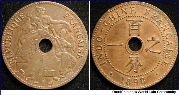 1 Cent
Bronze
French Indo-China