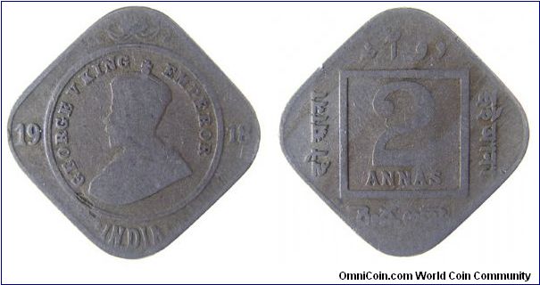 1918 2 annas