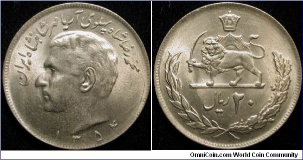 20 Rials
Cu-Ni
SH 1354