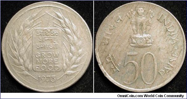 50 Paise
Cu-Ni
F.A.O. issue