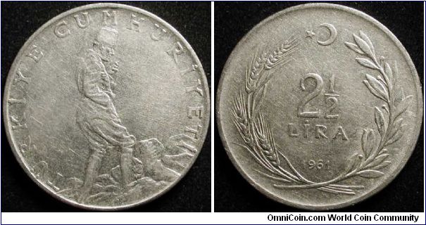 2 1/2 Lira
Stainless steel
12g