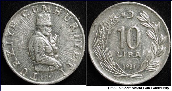 10 Lira
Aluminium