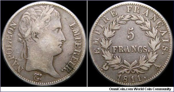 5 Francs.

Paris mint. One of the first coins in my collection.                                                                                                                                                                                                                                                                                                                                                                                                                                                   