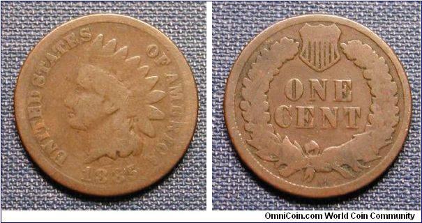 1885 Indian Head Cent