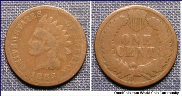 1883 Indian Head Cent