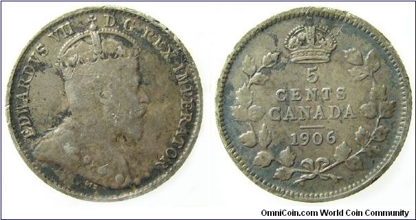 1906 half dime