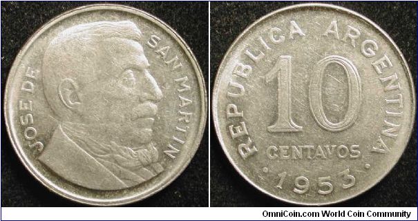 10 Centavos
Nickel clad steel