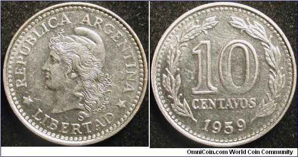 10 Centavos
Nickel clad steel