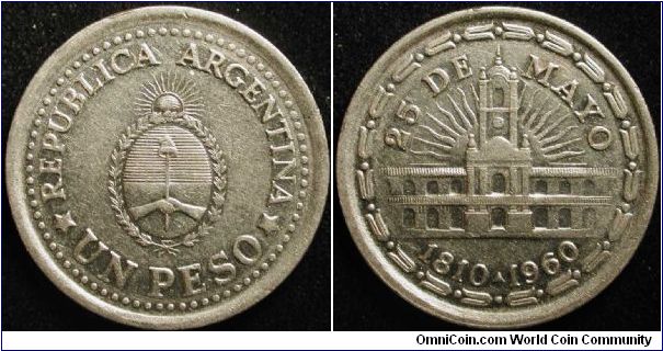 1 Peso
Nickel clad steel
Prov. Gov.