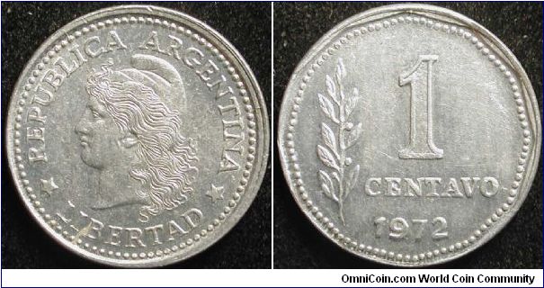 1 Centavo
Aluminium